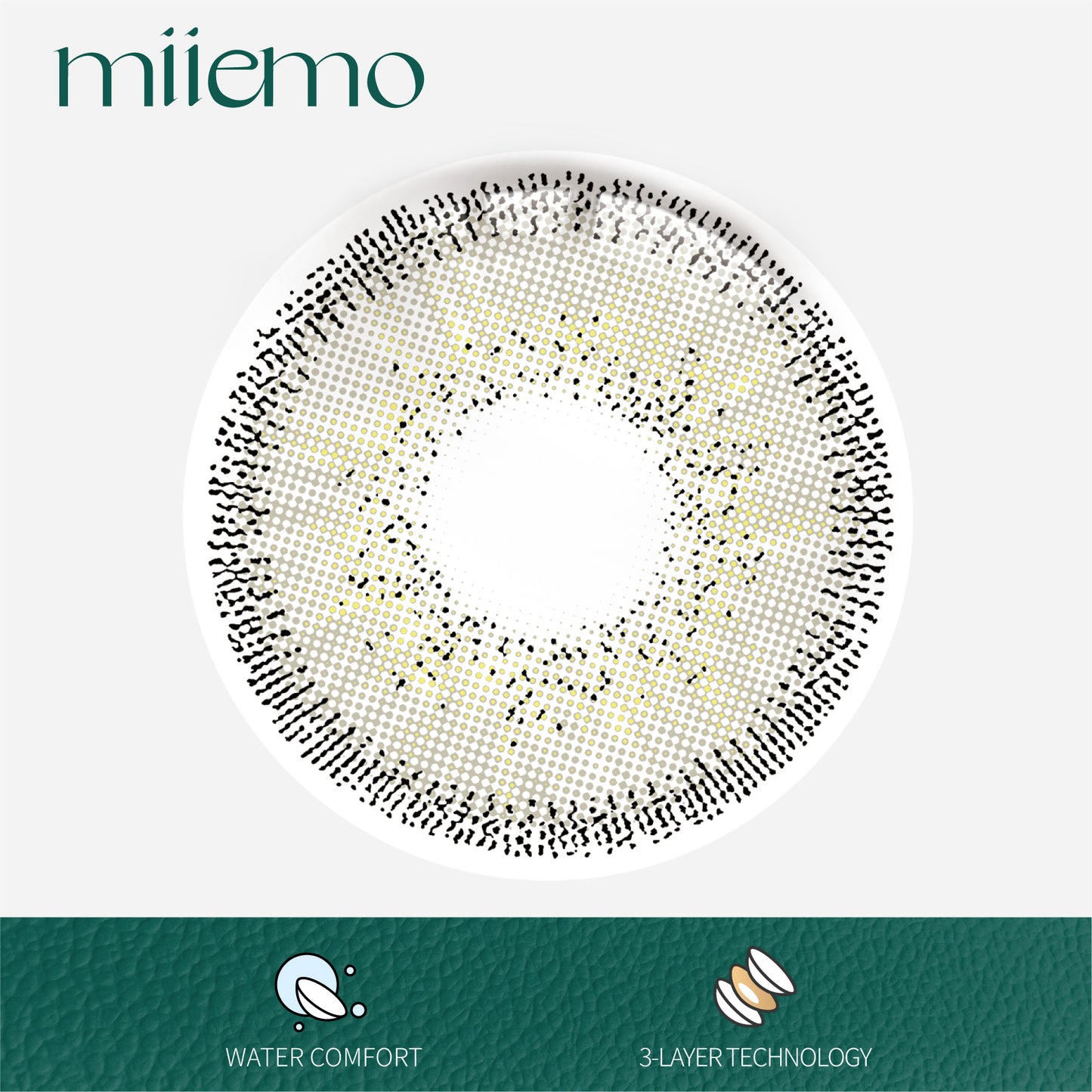 1Pair FDA Certificate Eyes Beautiful Pupil Colorful Girl Cosplay Contact Lenses  MY WAY GRAY