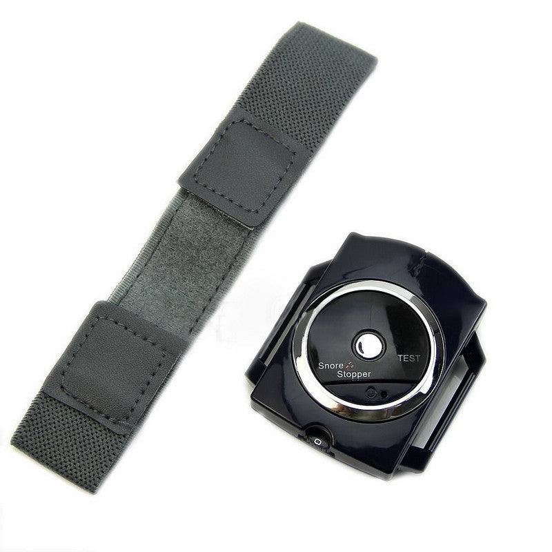 Mayitr 1pc Snore Blocker Stopper Infrared Stop Snoring Wristband Help Sleeplessness For Health Care Tools