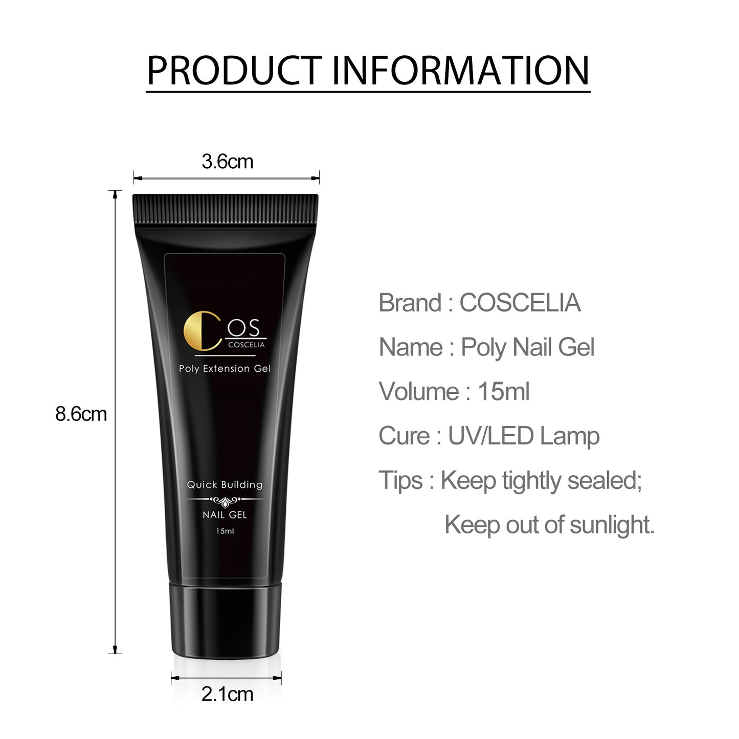 Painless Crystal Extension Glue UV Solid Paper-Free Fast Extension Crystal Glue Flash Nail Phototherapy Crystal Glue