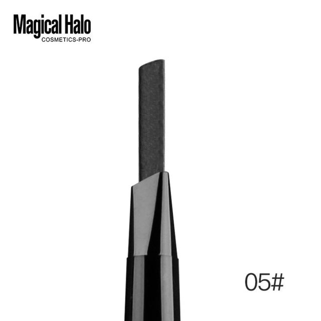 Magical Halo Automatic Eyebrow Pencil With Brush Eyebrow Enhancer Double-end Rotatable Long Lasting Eye Brow Pen Makeup Tools