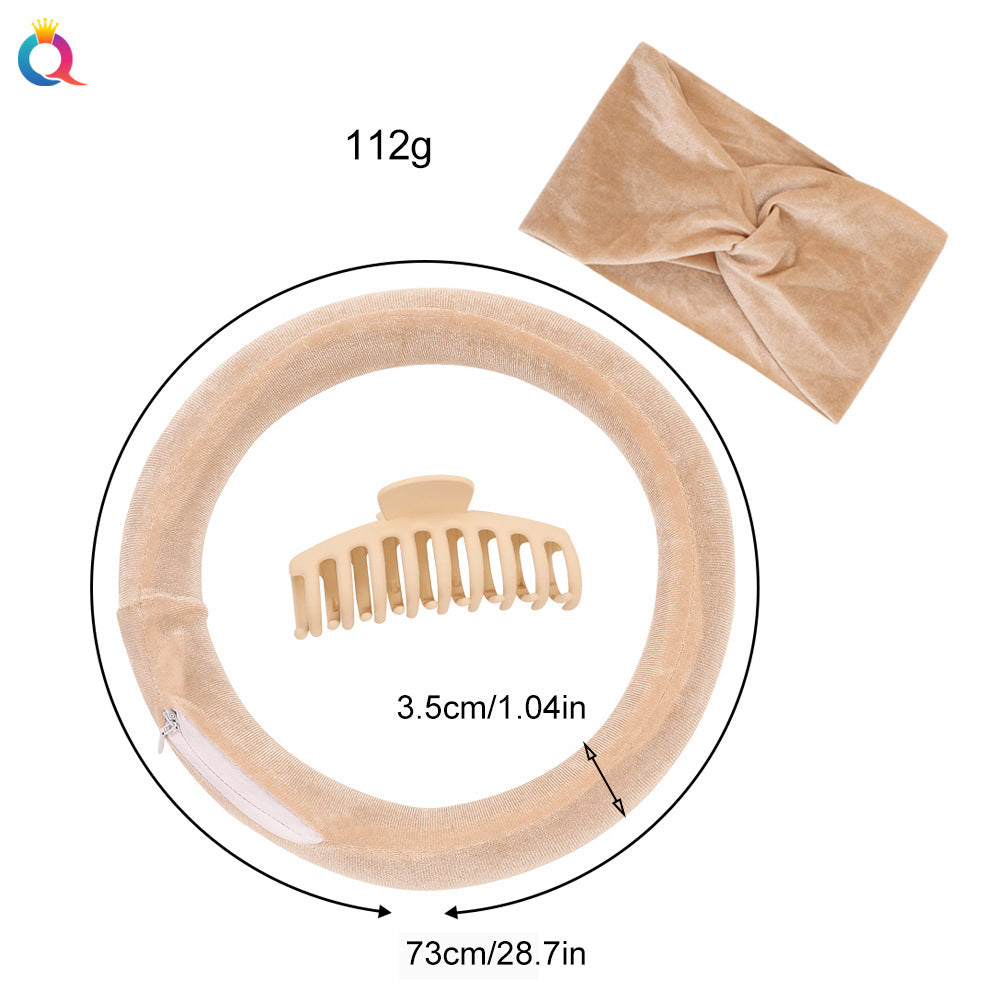 Velvet Heat Free Lazy Round Curling Iron EVA Foam Sponge Curler