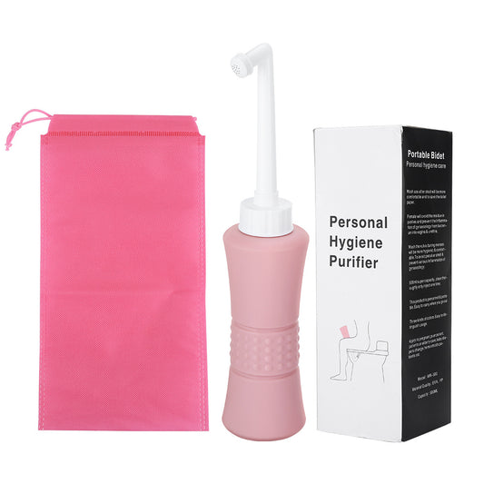 500ml Portable Cleaning Irrigator Female Private Parts Maintenance Personal Hygiene Gynecological Cleaning Protective Equipment