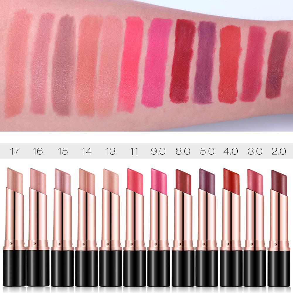 O.TWO.O 12Colors Velvet Matte Lipstick Long Lasting Waterproof Lip gloss Kiss Proof Makeup Moisturizing Lipbalm Lip Stick