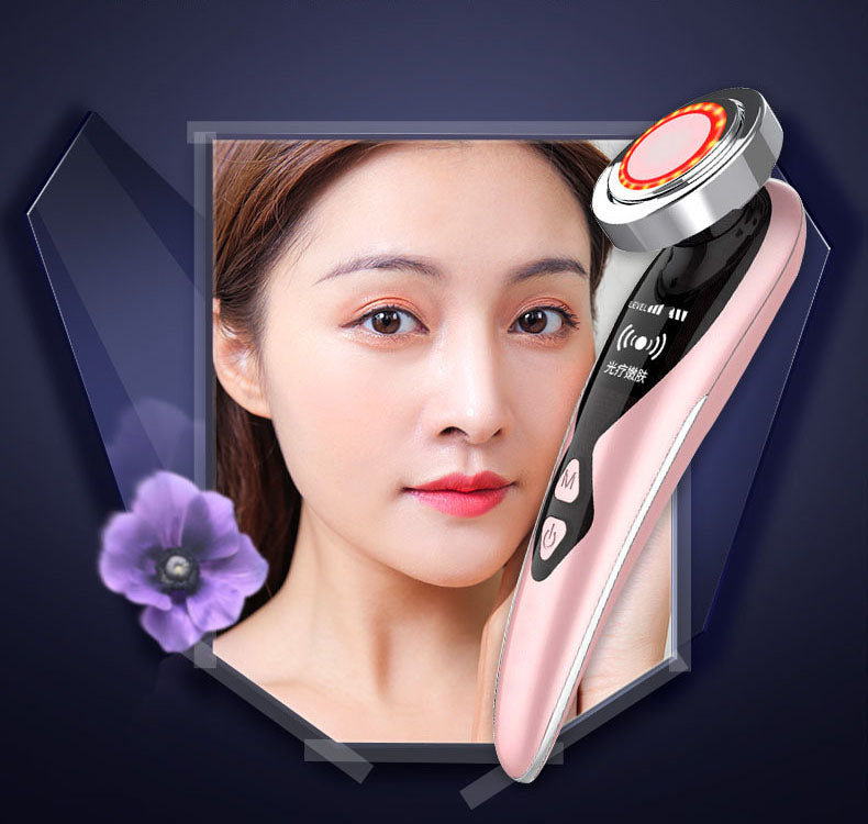 Color Light Household USB Facial Massager Lifting And Tightening Cleansing Instrument Skin Rejuvenation Beauty