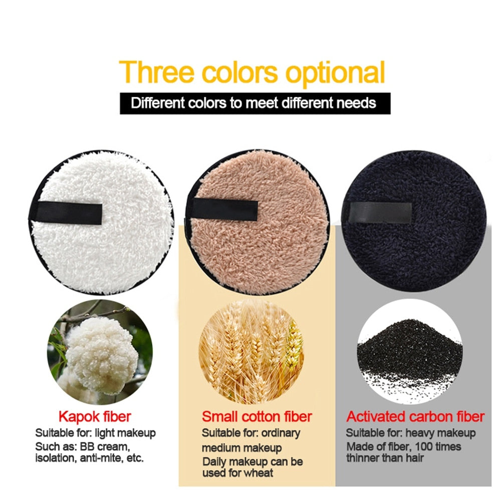 Magical Makeup Remover puff Microfiber Cloth Pads Remover Towel Face Cleansing