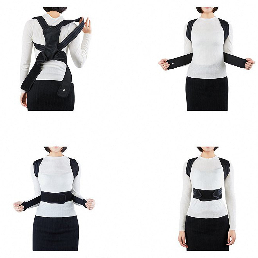 Department Posture Correction Belt Breathable High And Low Shoulder Anti-Hunchback Correction Belt Children Adult Sitting Posture Corrector