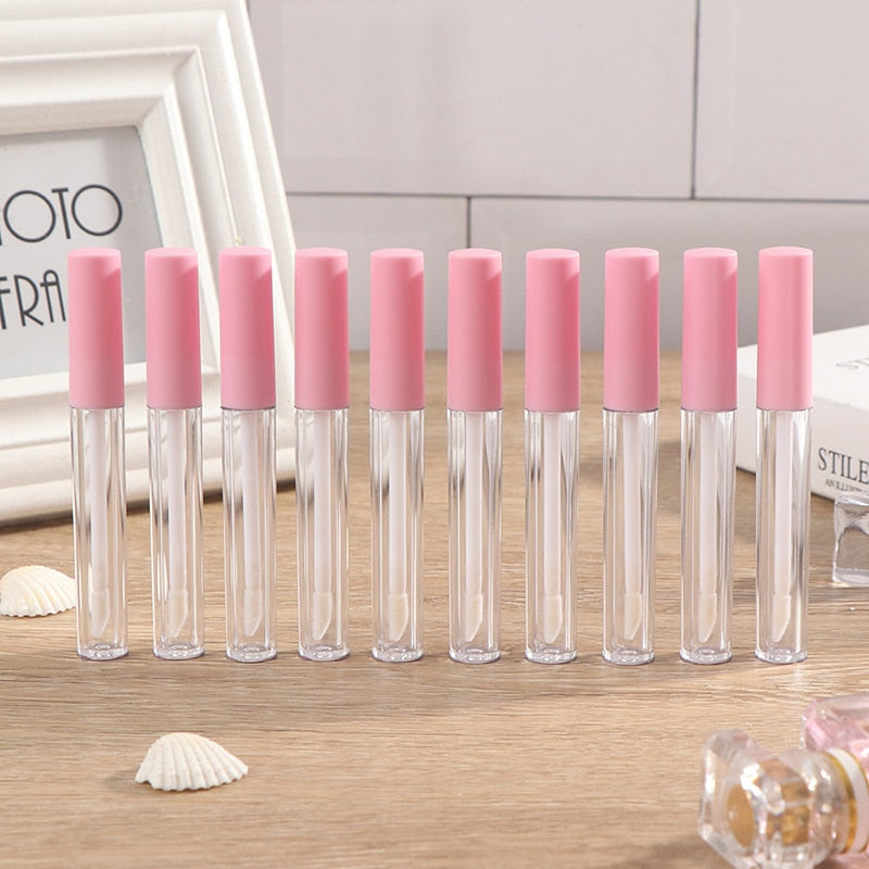 10pcs/lot Plastic Lip Gloss Tube DIY Lip Gloss Containers Bottle Empty Cosmetic Container Tool Makeup Organizer Wholesale