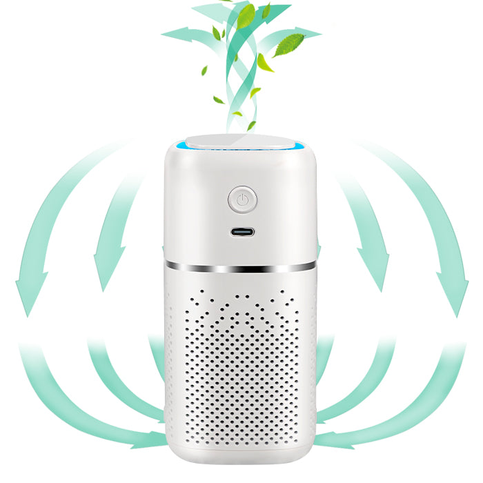 Car Air Purifier Desktop Oxygen Bar Purifier Smoke Removal And Dust Removal UV Ultraviolet Disinfection And Sterilizer Gift