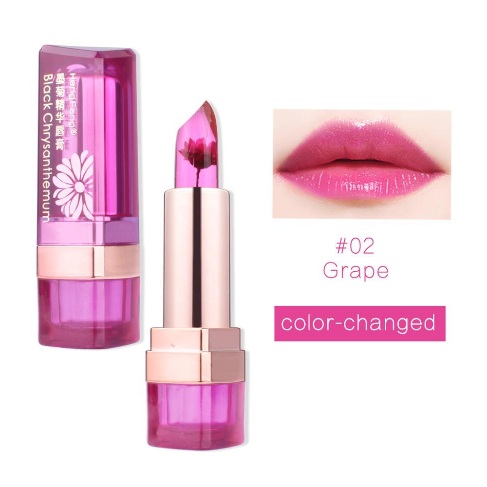 Temperature-changed Lipstick Lip Balm 7 Colors Lipbalm Nutritious Lips 3.5g Makeup Brand HengFang #H9223-H9266