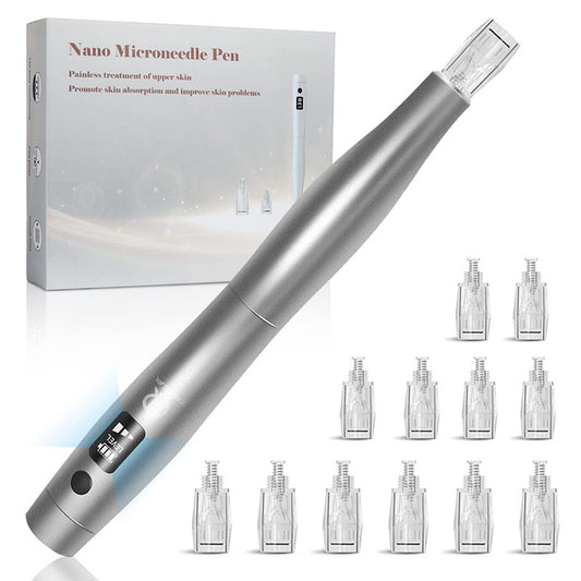 Electric nano-freckle and acne-removing beauty pen facial water light import resident face moisturizing nano crystal import instrument