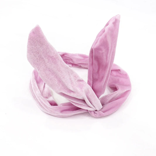 Fabric butterfly knot headband cute rabbit ear headdress headband and headband