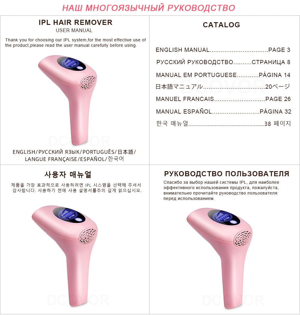 999999 Flashes 2020 New Laser Epilator Permanent IPL Photoepilator Hair Removal depiladora Painless electric Epilator Dropship