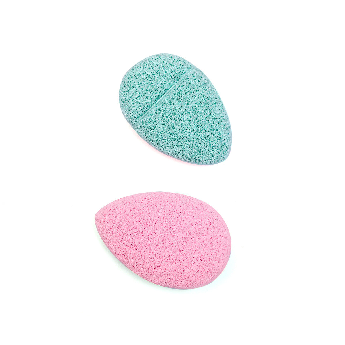 O.TWO.O Oval Soft and Comfortable Sponge Face Wash Puff Magic Lazy Water Makeup Remover Puff 1Pcs