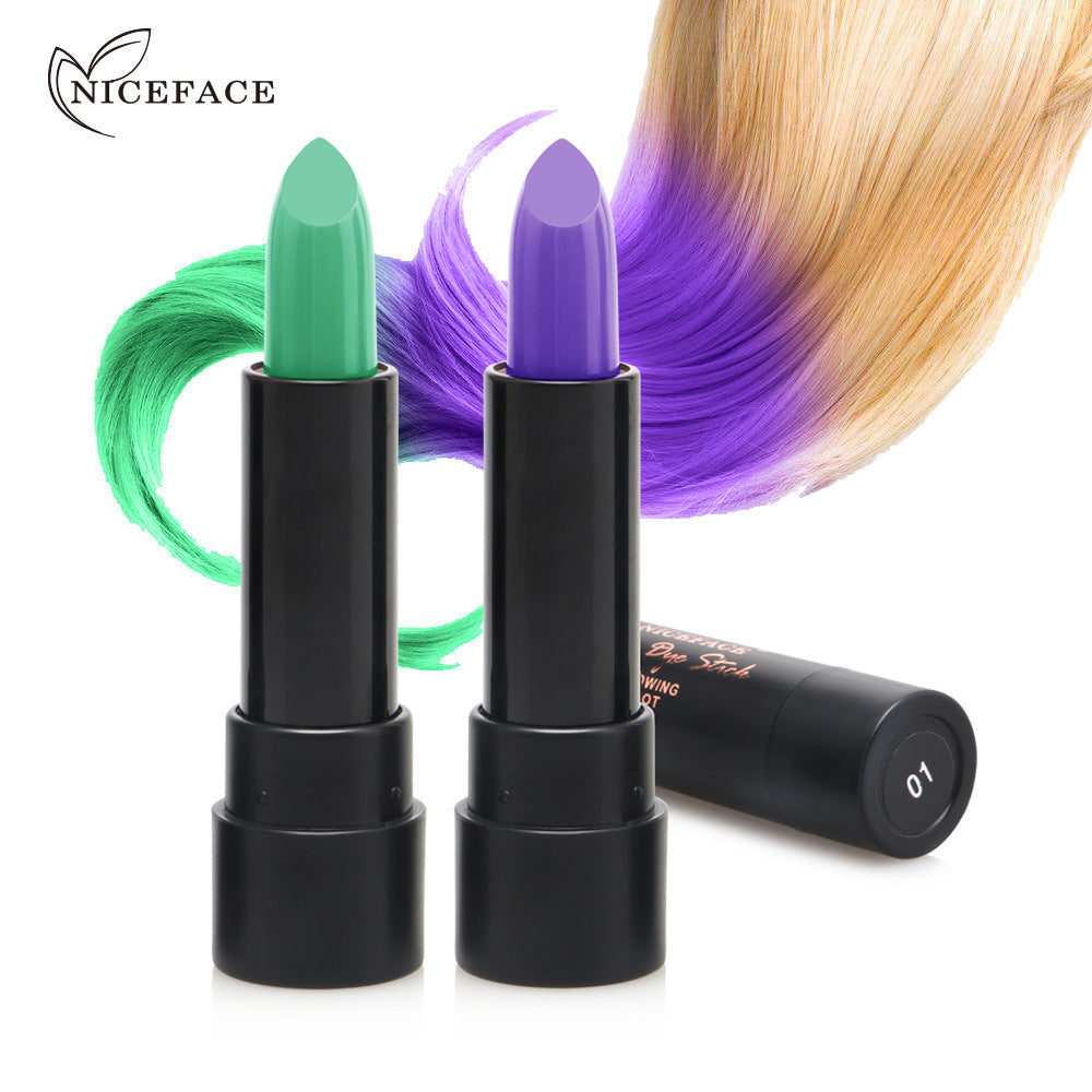 NICEFACE Colorful Dyeing Stick Disposable Hair Quick Dyeing Pen Refilling Stick Is Not Easy To Fade