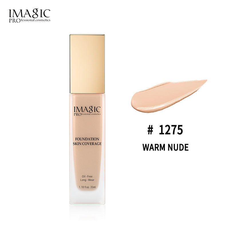 IMAGIC Small Golden Cover Liquid Light And Moisturizing Concealer Brightening Waterproof And Oil-Controlling Makeup