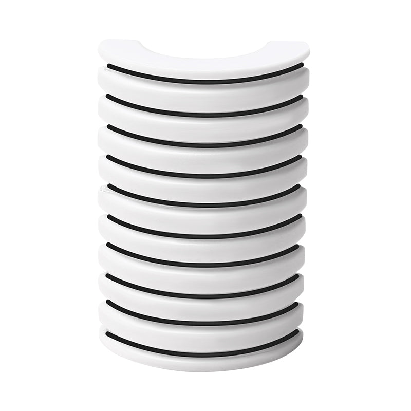 10 Packs Of Self-Adhesive Eyelash Strips Waterproof And Sweat-Proof With Transparent Self-Adhesive Jelly Strips For Any Eyelashes