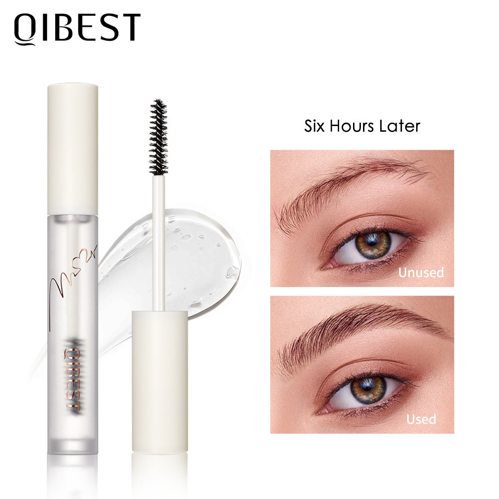QIBEST Eyebrow Styling Liquid Colorless Transparent Waterproof Sweat-Proof Not Easy To Decolorize Eyebrow Repair Liquid Eyebrow Raincoat