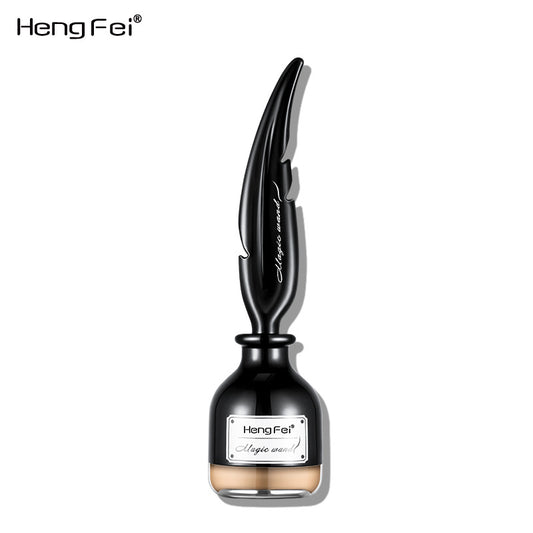 HengFei Air Cushion Eyebrow Cream Natural Three Dimensional Waterproof Dye Eyebrow Cream With Brush