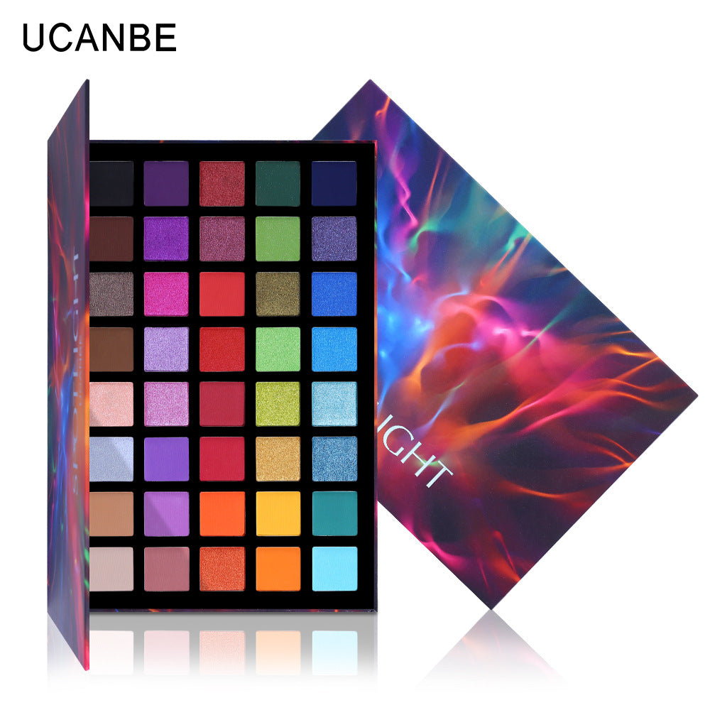Ucanbe 40 Color Spotlight Eyeshadow Palette Shimmer Matte Color Eyeshadow Palette