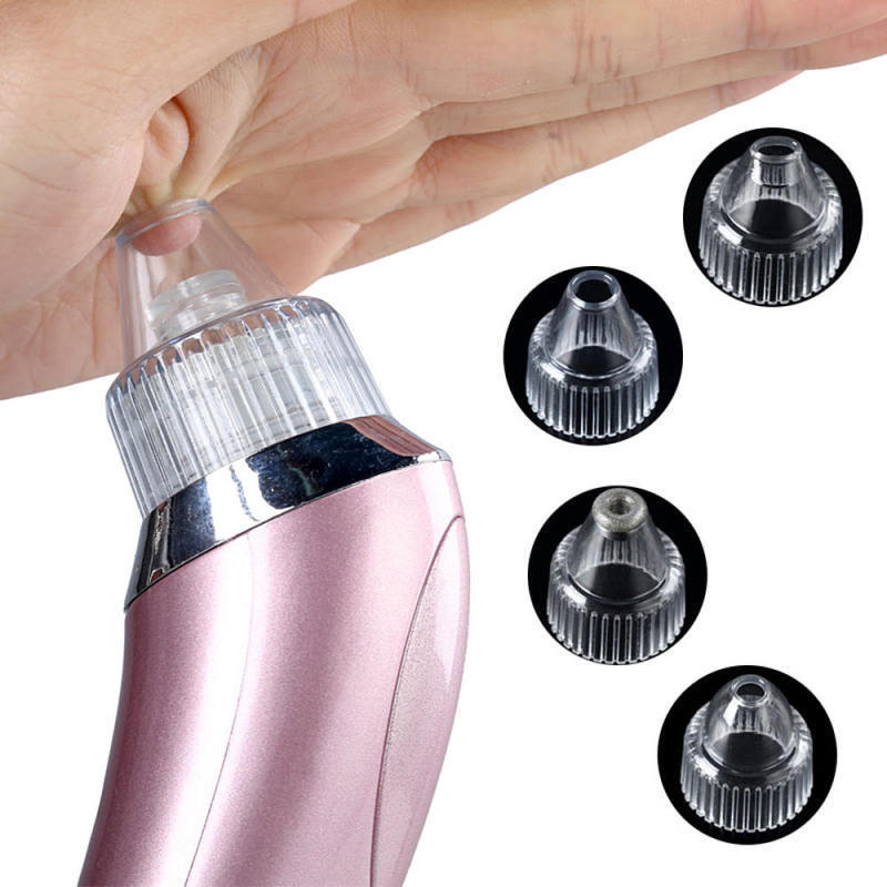 Facial Pore Blackhead Cleaner Remover Vacuum Comedo Suction Diamond Dermabrasion