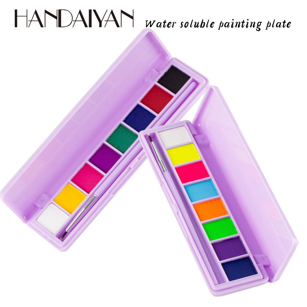 HANDAIYAN Water Soluble Body Paint Eyeliner Eyeshadow Ultraviolet Glow Paint Face Body Pigment