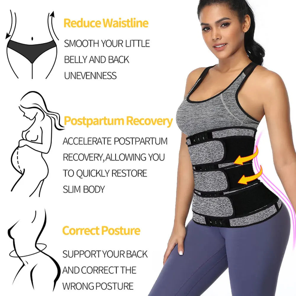 Manufacturers Direct Selling Three Buckle Belly Band Waistband Postpartum Waist Supporter Plastic