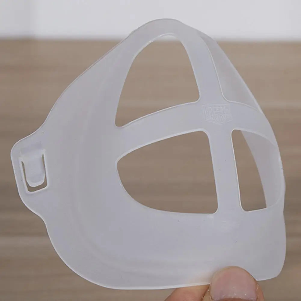 3D Mouth Mask Support Breathing Assist Help Mask Inner Cushion Bracket Food Grade Silicone Mask Holder Breathable Valve