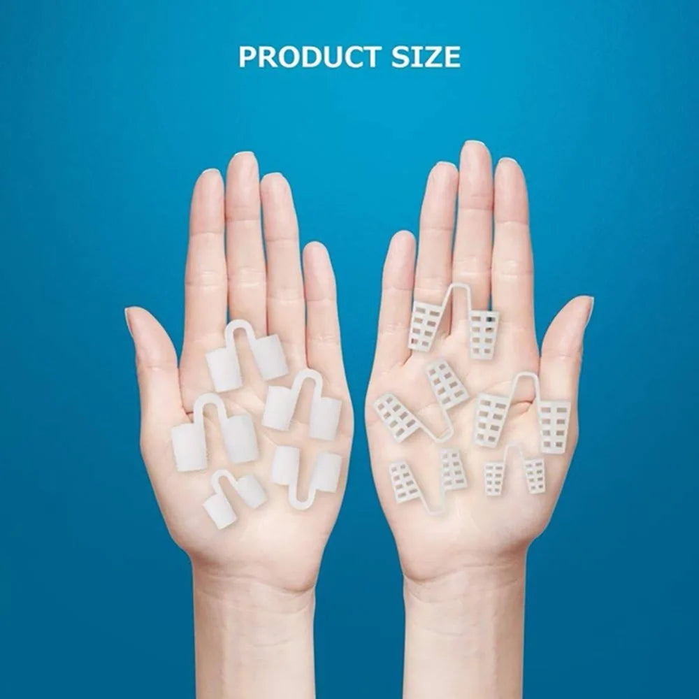 8PCS /set Snoring Solution Anti Snoring Devices Professional Snore Stopper Nose Vents Snore Nasal Dilators For Better Sleep