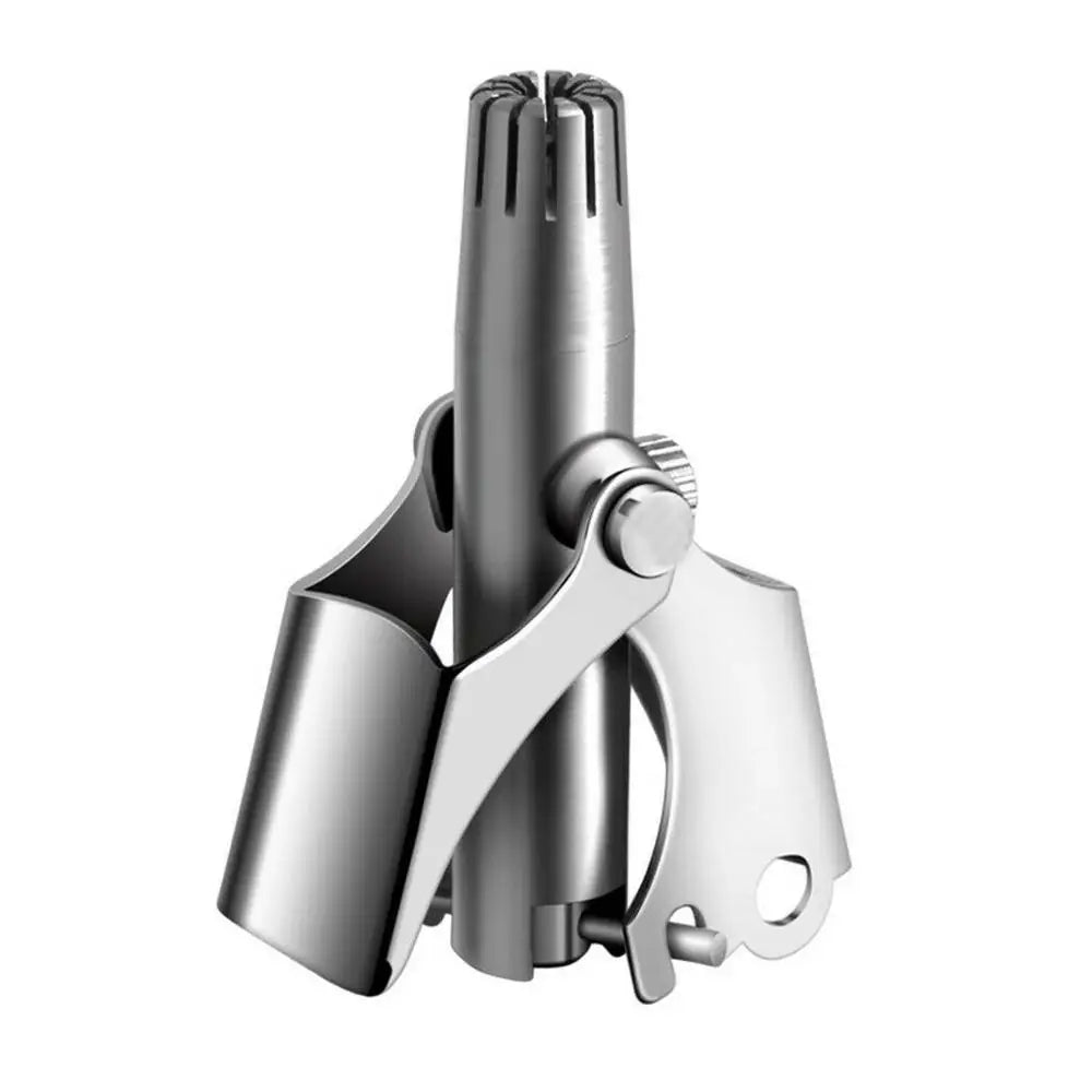 Stainless Steel Manual Nose Trimmer For Shaving Nose Ear Hair Trimmer Shaver Face Care For Man Washable Device