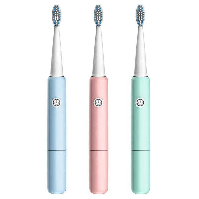 Sonic Electric Toothbrush Men And Women Adult Household Non-Rechargeable Soft Bristle Fully Automatic Waterproof Couples Sonic
