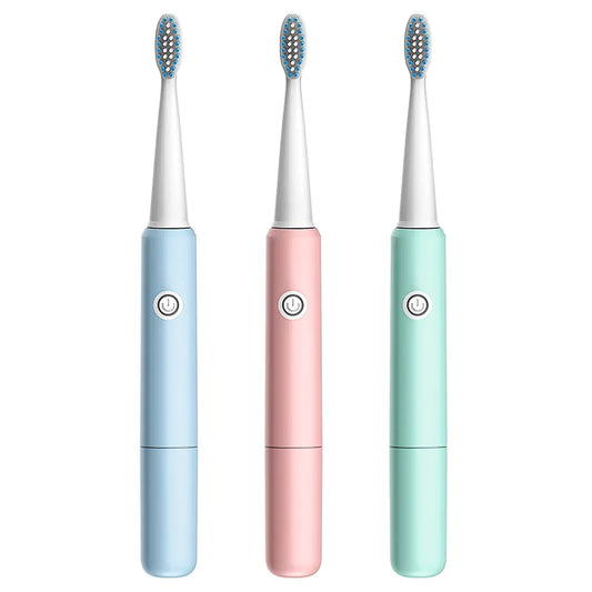 Sonic Electric Toothbrush Men And Women Adult Household Non-Rechargeable Soft Bristle Fully Automatic Waterproof Couples Sonic