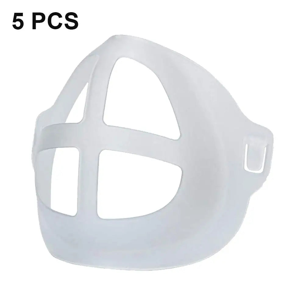 3D Mouth Mask Support Breathing Assist Help Mask Inner Cushion Bracket Food Grade Silicone Mask Holder Breathable Valve