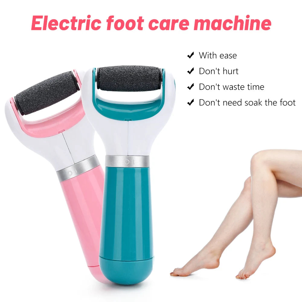 Portable Electric Foot Heel Care Tool Pedicure tool Pedicure Socks Feet Heels Toe Cuticle File Set  USB Pedicure Professional