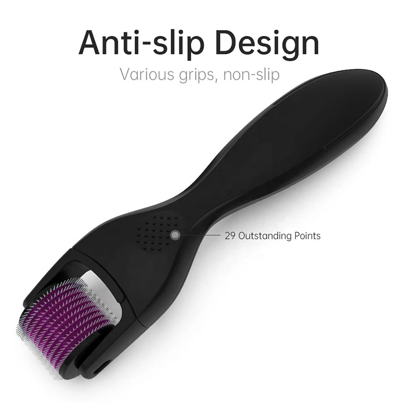 Serum Micro 3 in 1 Kit DRS Derma Roller 180 600 1200 Needles 3 Replacement Heads Microneedling Cosmetic Instrument