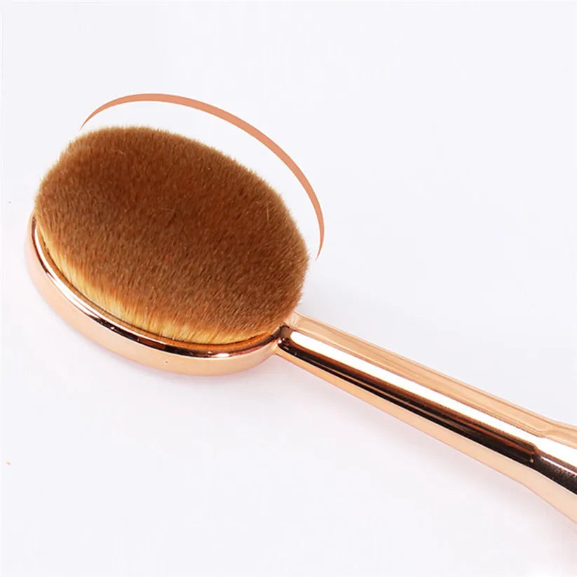 Makeup Brush 1 PCS Toothbrush The New Mermaid Makeup Brush Foundation Oval Brushes One Set